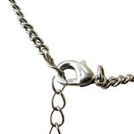 Queen Of Couture Silver Tone Heart rhinestone Necklace Photo 6