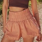 Free People  The Way Home Shorts Brushed Apricot Sz Small Photo 0