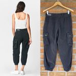Carmar LF High Waisted Baggy Grinded Cargo Joggers size 12/29 Gray Photo 1