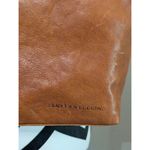 Spikes & Sparrow Cognac Leather Tote Bag w/ Laptop Sleeve Brown Photo 1