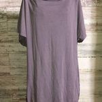 Lululemon lavender purple top slit sides active wear everyday wear size … Photo 0