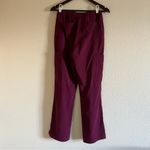 Koi Basics Women's Wine Holly Straight Leg Scrub Pant Size XS Red Photo 2