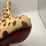 Christian Louboutin  Miss Clichy Leopard Print Platform Ankle‎ Booties Sz 10 Photo 7
