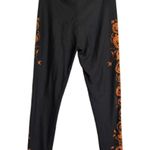 LuLaRoe Black Orange Pumpkin Halloween Printed Festive Novelty Leggings One Size Photo 2