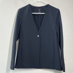 ADAY  Strategy‎ One Snape Button Blazer in Navy Blue Photo 1