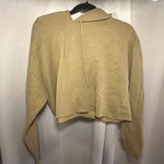 Urban Outfitters Out from under Cropped Hoodie Sweatshirt Loungewear army green Photo 0
