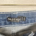 Nasty Gal  High Waist Flare Star‎ Print Jeans Patriotic Western Size 8 Festival Photo 7