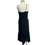 Jonathan Martin  Y2K Mesh Asymmetrical Hem Whimsigoth Midi Dress Size 12 Photo 2