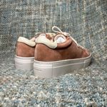 Vagabond Shoemakers Zoe Suede Platform Sneaker in Dusty Pink Photo 4