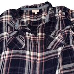 Dress Barn  Plaid Button Down Shirt Photo 2