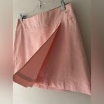 Vineyard Vines Pink Seersucker Wrap Skirt Photo 2