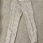 Etcetera  Beige Floral Straight Leg Pants Photo 0
