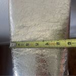 Worthington 9.5 Metallic Gold Knee High Boots Stiletto Glam Party Statement Photo 12