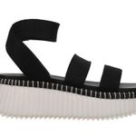 Steve Madden Black and White Platform Shoes Photo 1