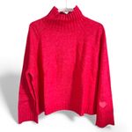 Studio Park x Amy Stran Boxy Turtleneck Sweater in Red QVC 7622 M Size M Photo 5