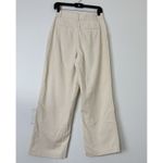 Uniqlo  Cream Corduroy Pants 4 – Straight/Loose Leg, Stylish & Comfortable Photo 4