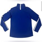 Under Armour Blue Long Sleeve Moisture Wick 1/4 Zip Women Small Reflective Top Photo 1