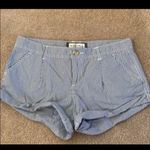 Abercrombie & Fitch Striped Cuffed Shorts Photo 0