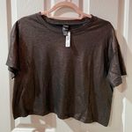 PINK - Victoria's Secret  Sport Shimmer Crop Top NWT Photo 1