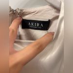 Akira NWT  satin top with rhinestone pearls Photo 8