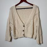 Natural Life  Open Cable Knit cropped sweater size L/XL Photo 1