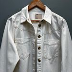 ASOS  Western Style Off White Denim Shacket 6 Photo 4