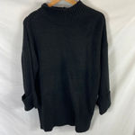 Falls Creek  Mock Neck Knit Tunic Sweater Size Medium Photo 0