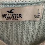 Hollister  V-Neck Sweater - Light Blue, Cream, Beige Photo 3