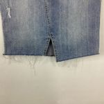 Spanx Distressed Denim Skirt Size Small Photo 4