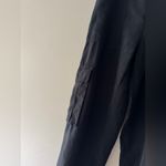 ZARA Black Stretchy Elastic Waist Cargo Jogger Pants With Pockets Photo 4