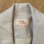 Camila Coelho Revolve -  Tessa Crop Blazer in Beige Photo 2