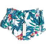 MINKPINK Swim Panama Palms Hipster Shorts Large Vacation Coastal Tropical Island Photo 0