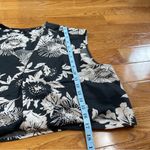 Banana Republic  DRAPEY WIDE-LEG PANT AND TOP SET Floral Eclipse Coal Sz XL-16P Photo 8