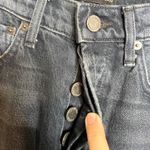 Modern American High‎ Rise Jeans Size 26 Dark Wash Button Fly NEW Blue Photo 5