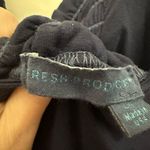 Fresh Produce  Empire Waist Maxi Dress Size Large Blue Sleeveless Smocked Back Photo 2