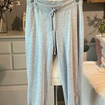 Big Flirt Cotton Gray Sweatpants Drawstring Joggers Low Rise Runs Snug Size M Size M Photo 2