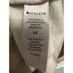 Athleta  camo crew neck balance pullover sweatshirt sweater 632058 LT brown white Photo 3