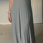 Maeve  MAXI DRESS ANTHROPOLOGIE SOFT GREY Photo 0