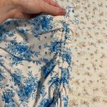 Wild Fable Blue Floral Ruched Swimsuit Photo 3