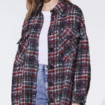 IRO  Elmer Plaid Shirt Jacket Size US 10‎ Photo 0