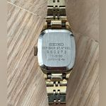 Seiko Gold Plated Vintage Mechanical Ladies Watch Gold Case Bracelet Dial Photo 8
