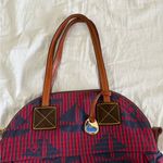 Dooney & Bourke  Vintage Boat Striped Shoulder Bag Photo 4