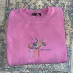 Vintage mackinaw crewneck embroidered moose Pink Size L Photo 1