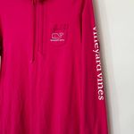 Vineyard Vines Hoodie Tee Cover Up Rhododendron Size Medium Long Sleeve Cotton Photo 5