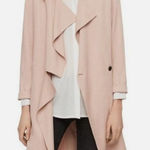All Saints Bexley Mac Trench Coat in Rose Pink Size Medium Photo 0