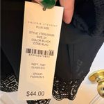 Valerie Stevens Black Romantic Bohemian Lace Peasant Blouse 3X Photo 4