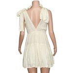 SUNDRESS Fanya Sequin Embellished Mini Dress, Saint Barth Coconut, XS/S White Photo 7