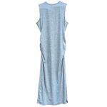 Athleta EUC  Microstripe Henley Maxi Dress Size 1X Photo 5