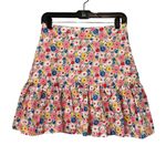 NWT, Boden Floral Poplin Tiered Mini Skirt, Sz 6 Photo 3