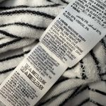 Daily Ritual Anthropologie Black and White Pullover Hoodie Size S Black Photo 5